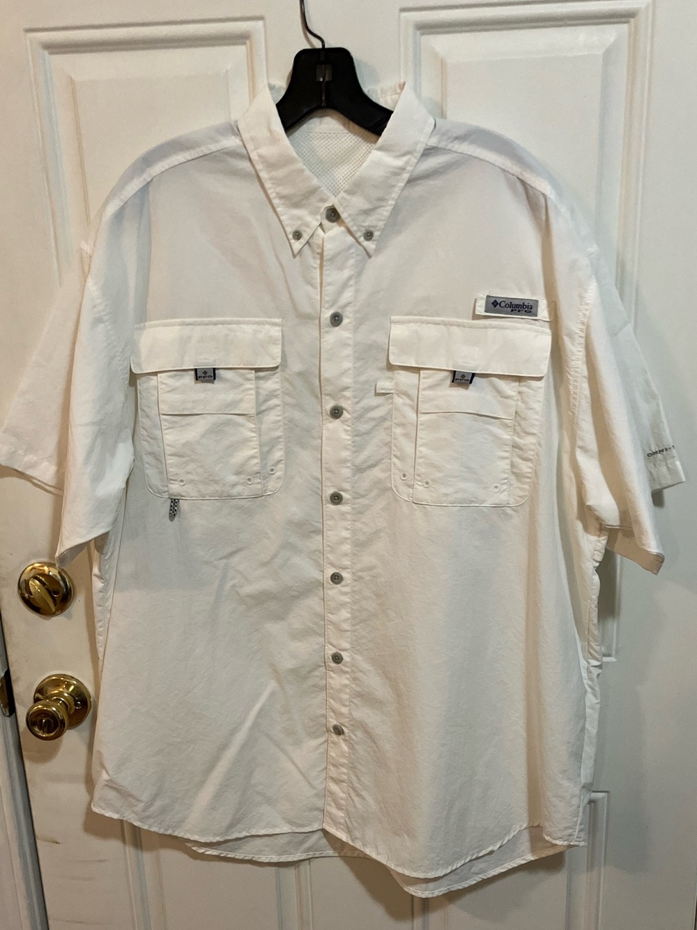Columbia Men’s PFG Bahama II Short Sleeve Shirt-Large EUC